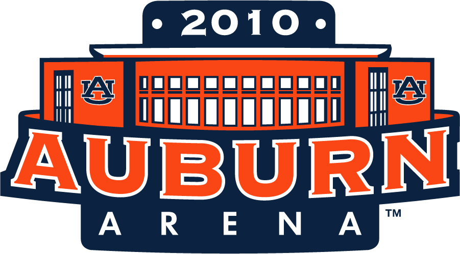 Auburn Tigers 2010 Stadium Logo diy DTF decal sticker